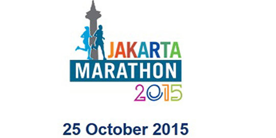 Jelang Jakarta Marathon 2015, ini ruas jalan yang akan ditutup