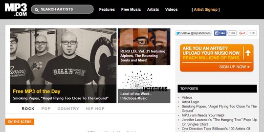 ini 5 situs legal untuk download mp3 gratis