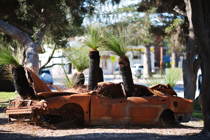 sclupture by the sea