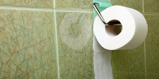 Mengapa tisu toilet berwarna putih?