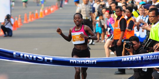 Jakarta Marathon 2015 semarakkan Minggu pagi Jakarta
