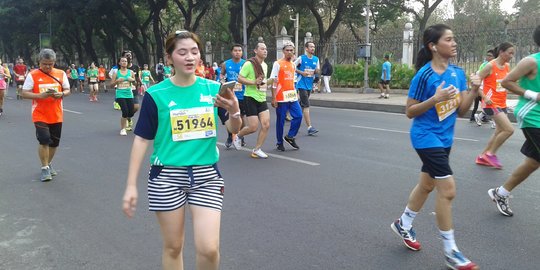 13 Ribu pelari asing ikut adu cepat di Jakarta Marathon 2015