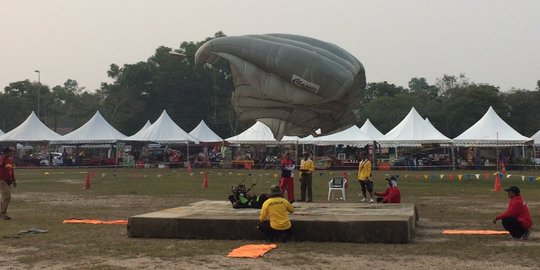 TNI AD rebut juara umum terjun payung di Malaysia