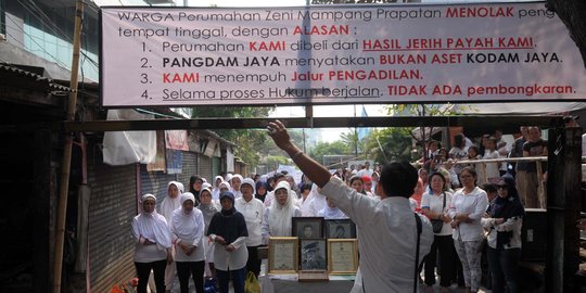 Keluarga pensiunan prajurit Operasi Seroja tolak digusur Kodam Jaya