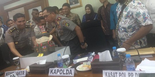 Genap berusia 51 tahun, Kapolda dapat kejutan dari anak buah