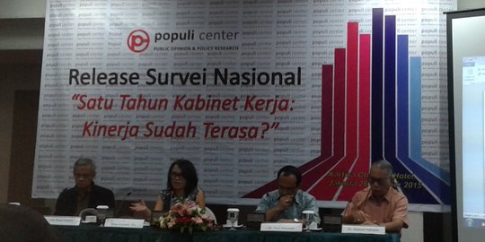 Survei Populi Center: 56,1 Persen publik tak percaya DPR