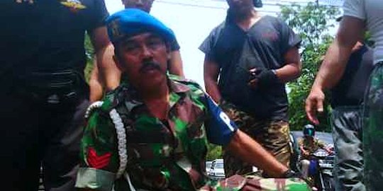 Kopral Bagyo jadi Hanoman galang dana untuk korban asap