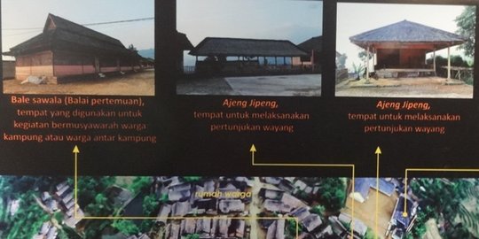 Desain unik rumah Ciptagelar dipengaruhi iklim dan tanah