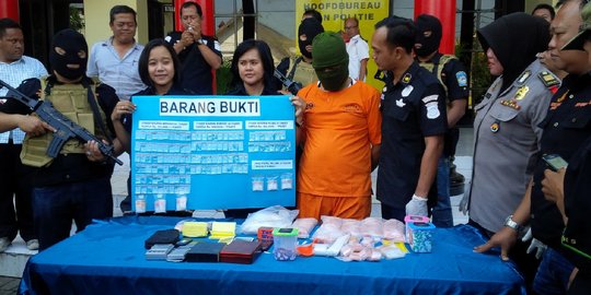 Coba kabur saat ditangkap, bandar sabu di Surabaya ditembak