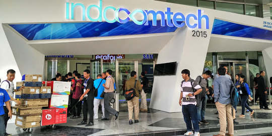 Pameran Indocomtech 2015 resmi dibuka, usung tema 'IoT'