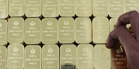 Harga emas Antam dibuka turun Rp 1.000, jadi Rp 558.000 per gram