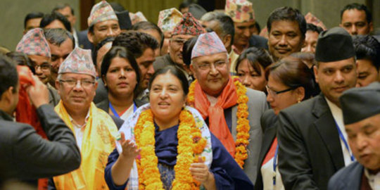 Nepal punya presiden perempuan komunis pertama