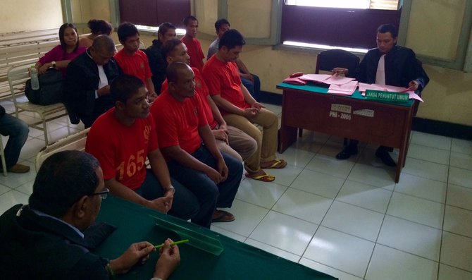 sidang kurir narkoba di pn medan