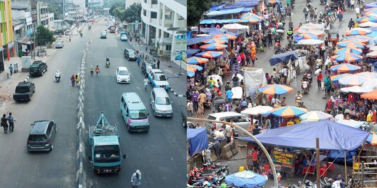 Ini kondisi Tanah Abang setelah ditinggal Jokowi jadi presiden