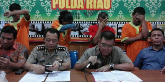 4 Pengedar sabu dan ekstasi dibekuk di Pekanbaru