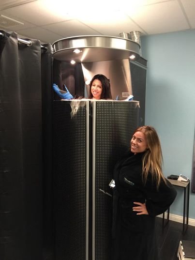 perawatan cryosauna di rejuvenice henderson