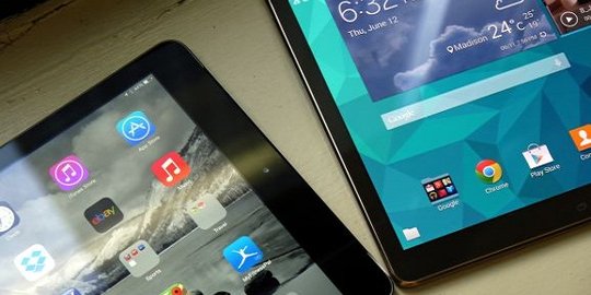 Kalah dari phablet, setahun penjualan tablet global lesu