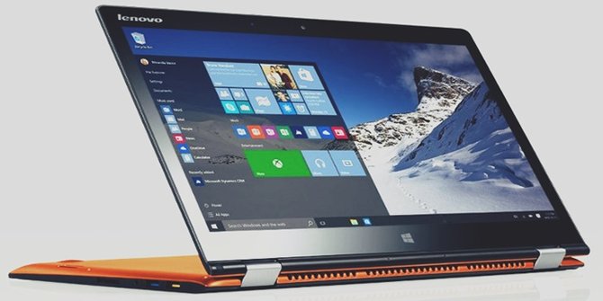 Lenovo Yoga 700, laptop tipis fleksibel yang bisa diputar 