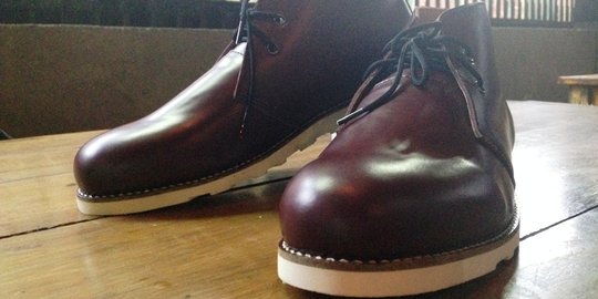 Sepatu Chuka Katimutu Leather bikin pria makin kece