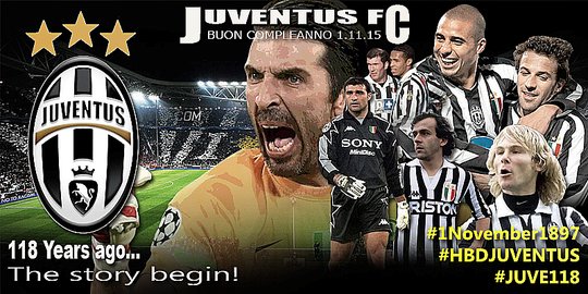 Selamat ulang tahun, Juventus!