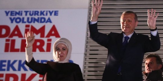 Keras pada teroris, Partai Erdogan kembali menangi pemilu Turki