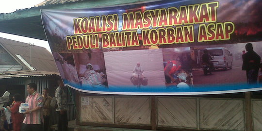 Di balik enggannya warga Palembang bicara rumah singgah kabut asap