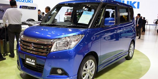 New Suzuki Solio, mini MPV hybrid dengan pesona keren!