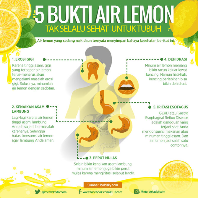 Apakah Boleh Minum Air Lemon Setiap Hari