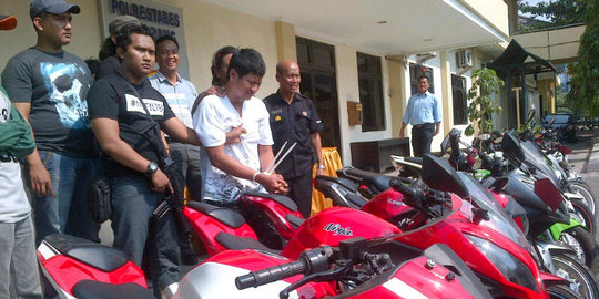 Anggota TNI AD di Semarang jadi penadah motor sport curian