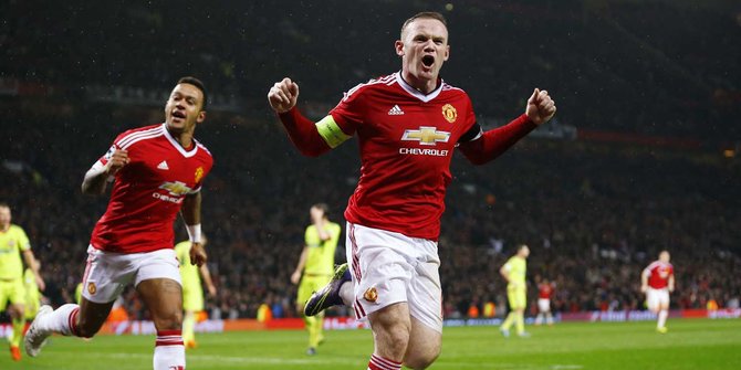 Gol tunggal Rooney bawa MU puncaki klasmen Grup B Liga Champions