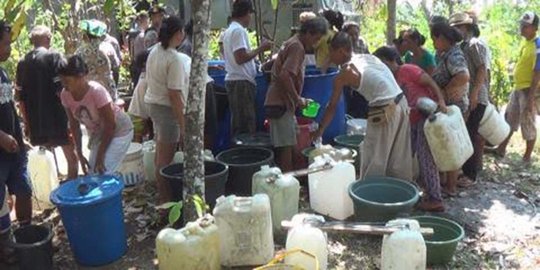 Kekeringan parah, 67.320 warga di Wonogiri kekurangan air bersih