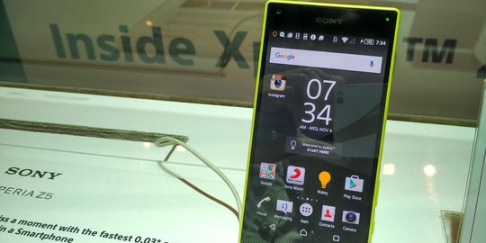 Soal komponen lokal ponsel 4G, Sony: Kami sudah ada opsi