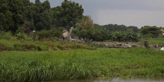 Pesawat kargo Rusia jatuh di Sudan Selatan, 41 orang tewas