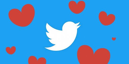 Twitter ganti fitur favorit jadi tombol like berbentuk hati