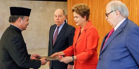 Dulu ngambek warganya dihukum mati, kini Brasil terima Dubes RI