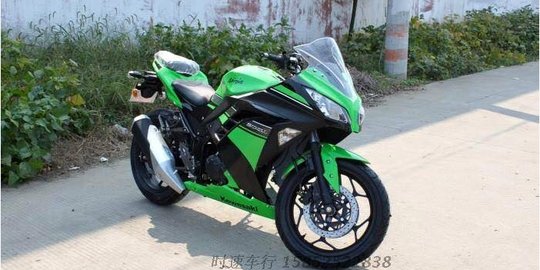 Kewesaki Ninja 150, motor duplikat Ninja 250 dari China