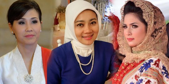 Deretan istri-istri cantik kepala daerah