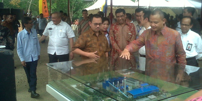 Jokowi batal datang, PLTU terbesar se-ASEAN diresmikan Menteri ESDM