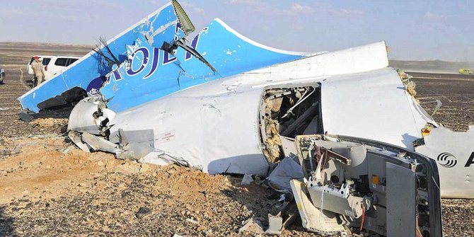 Tim investigasi kini yakin pesawat Rusia jatuh akibat bom ISIS