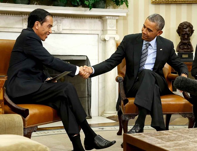 jokowi temui obama di gedung putih