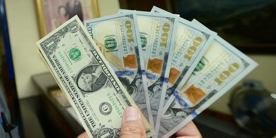 Rupiah ditutup melemah ke level Rp 13.644 per USD