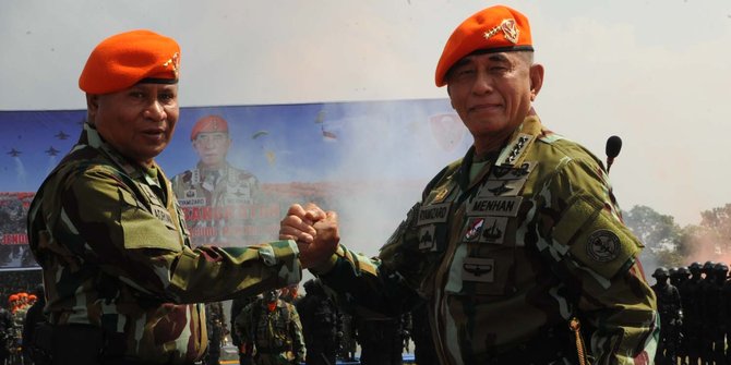 Menhan Ryamizard diangkat jadi warga kehormatan pasukan elite TNI