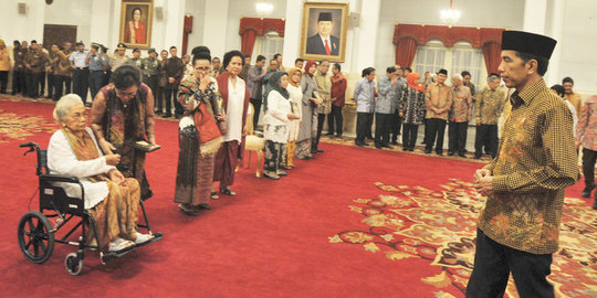 Ini 5 tokoh yang dinobatkan Jokowi jadi pahlawan nasional baru
