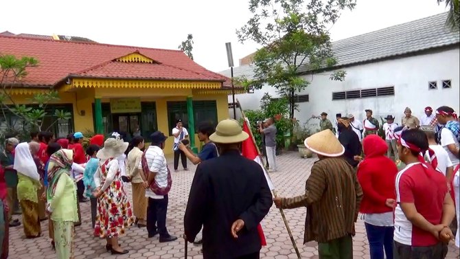 upacara hari pahlawan di medan