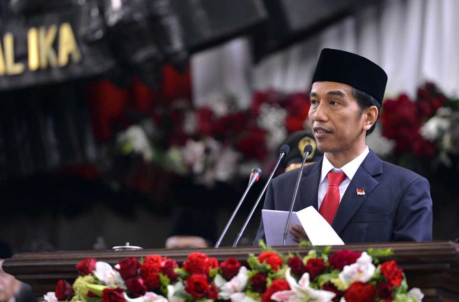 pelantikan jokowi presiden