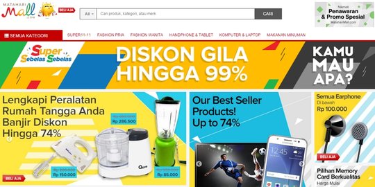 'Loe mau apa?', mega kampanye serba ada di Mataharimall.com