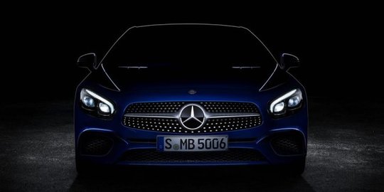 Curi start, Merci bocorkan New SL-Class facelift jelang LA Show 2015