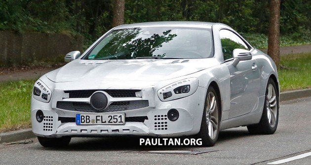 mercedes benz sl class facelift