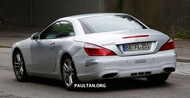 mercedes benz sl class facelift