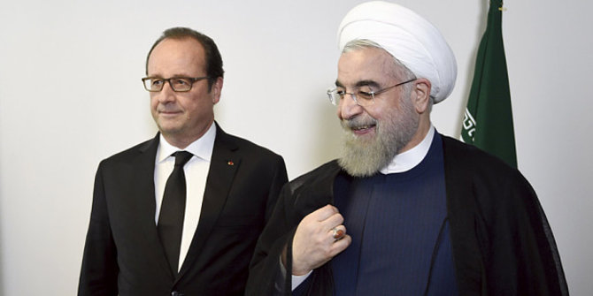 Presiden Iran dan Prancis batal makan siang akibat minuman anggur
